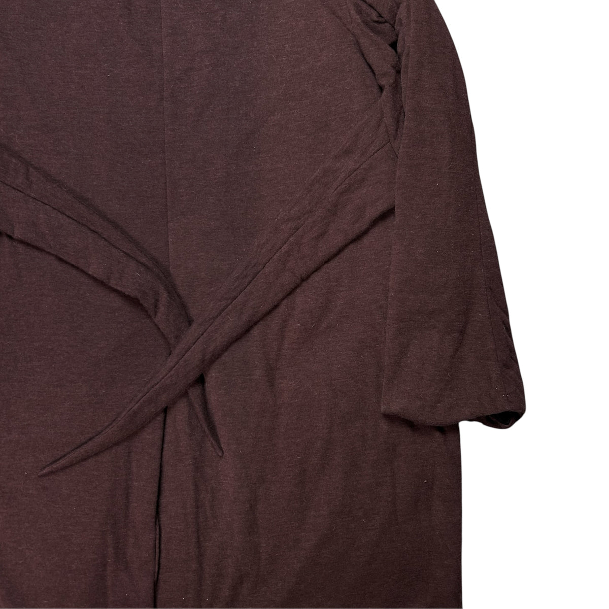 Rick Owens Belt Wrap Sisyphus Blood Coat - AW18