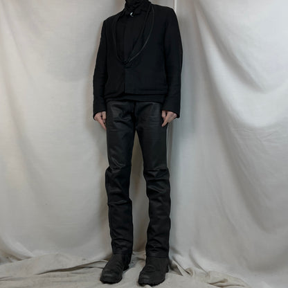 Dirk Bikkembergs Coated Wax Jeans - AW10
