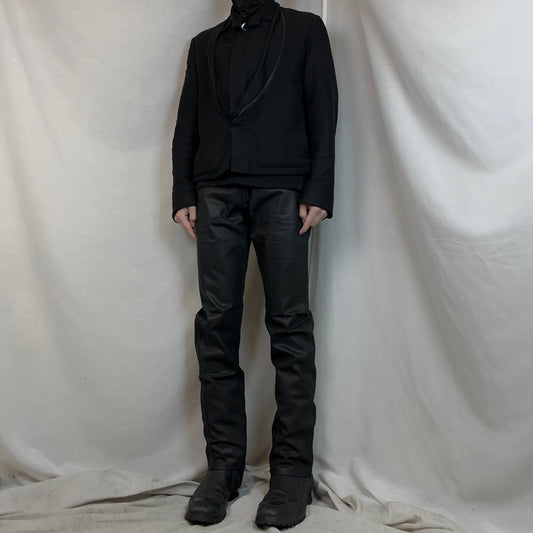 Dirk Bikkembergs Coated Wax Jeans - AW10