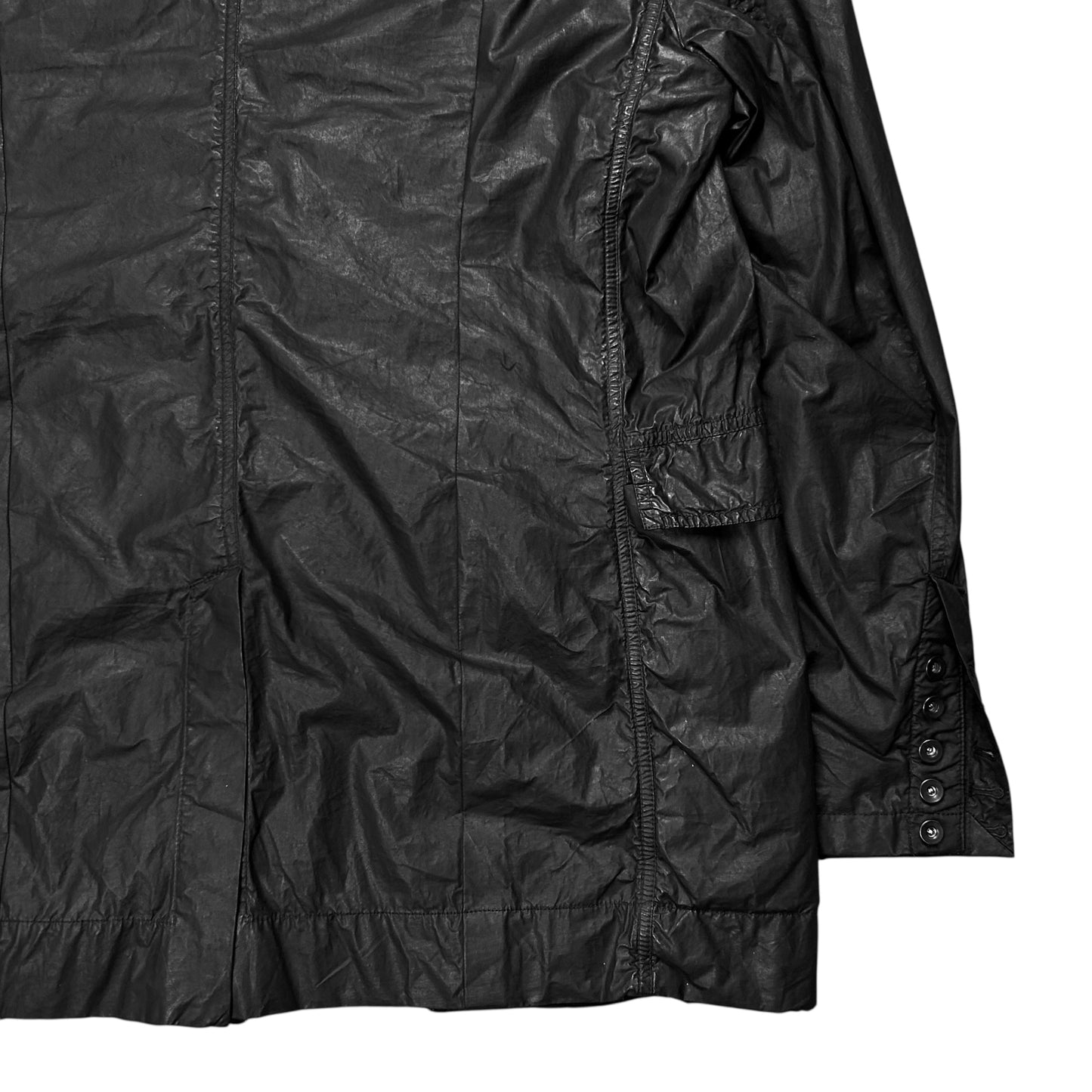 Rick Owens DRKSHDW Waxed Island Blazer - SS13