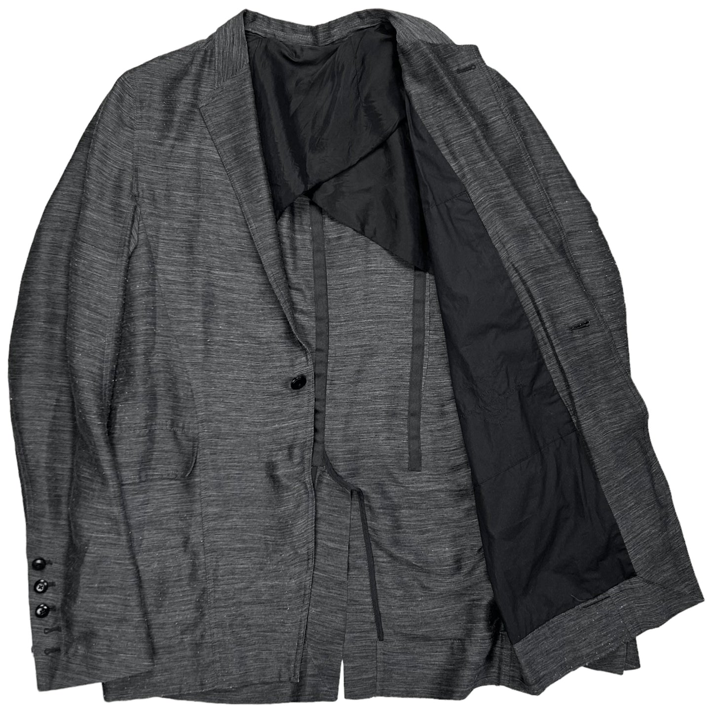 Rick Owens Viscious Linen Blend Blazer - SS14