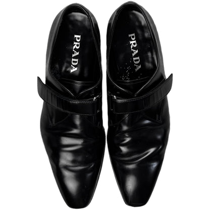 Prada Velcro Monk Strap Derbies