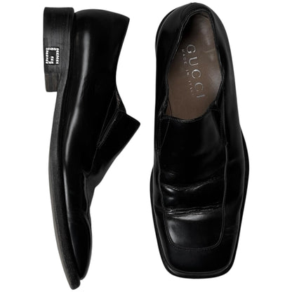 Gucci by Tom Ford G-Stud Square Loafers