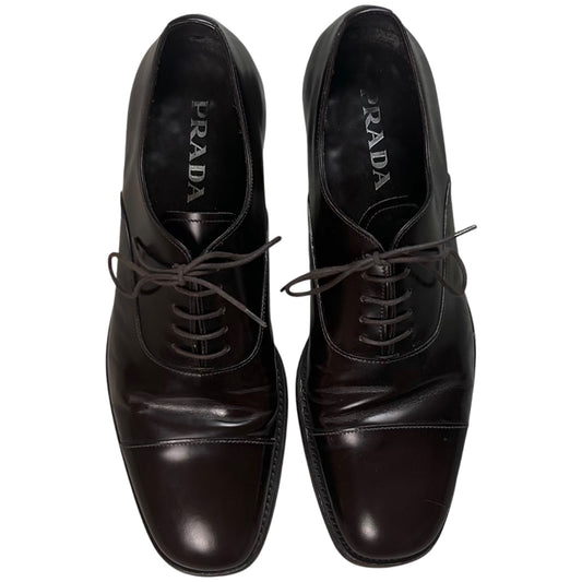 Prada Square Toe Derbies