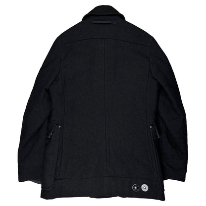 Prada Heavy Short Mohair Coat