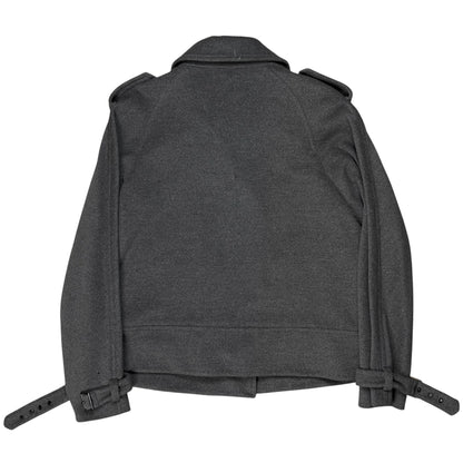 Jil Sander Sleeve Belted Angora Wool Peacoat - 2000s