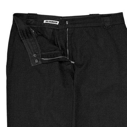 Jil Sander Straight Exaggerated Belt Loop Pants - 2000s