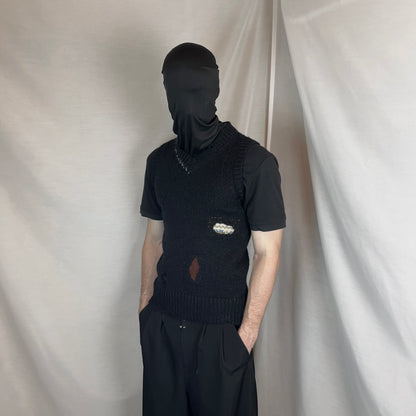 Raf Simons Distressed Knit Vest - AW15