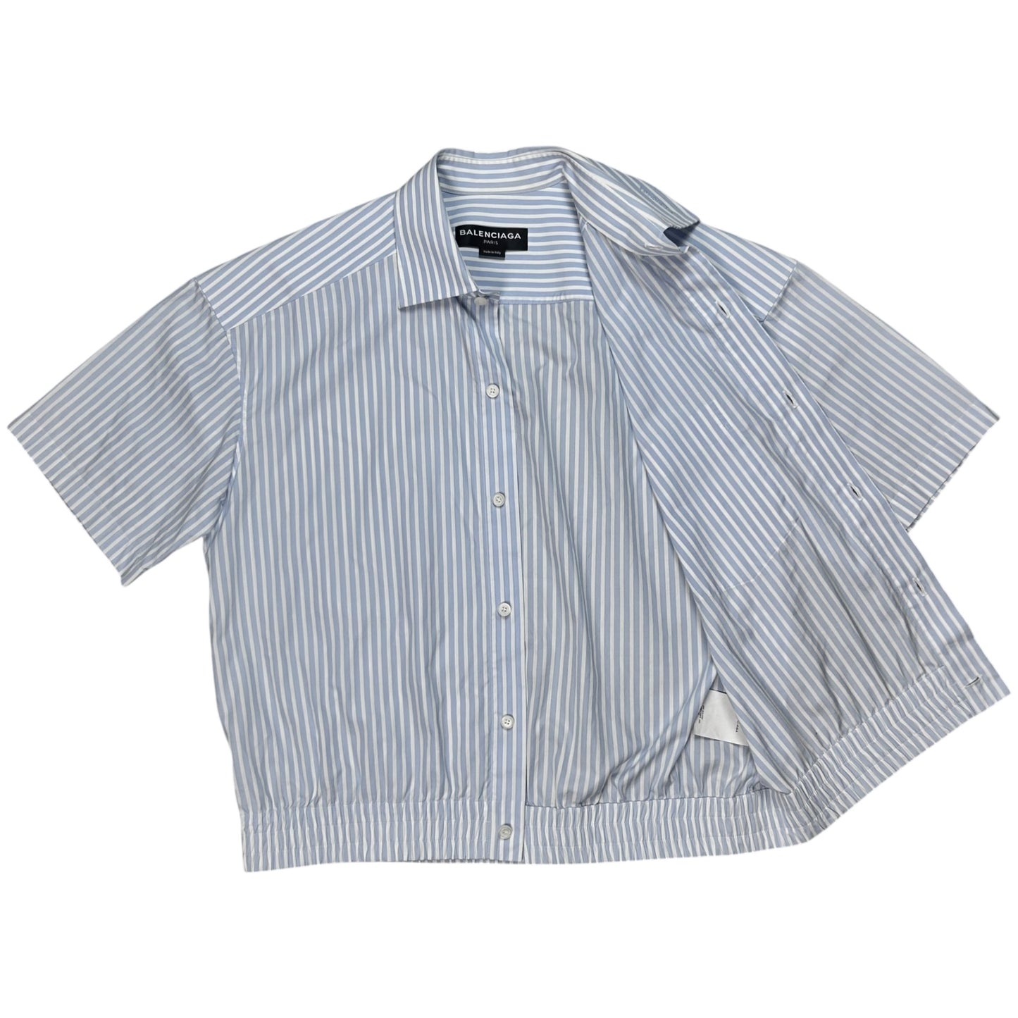 Balenciaga Cropped Flying Shoulder Shirt - SS17