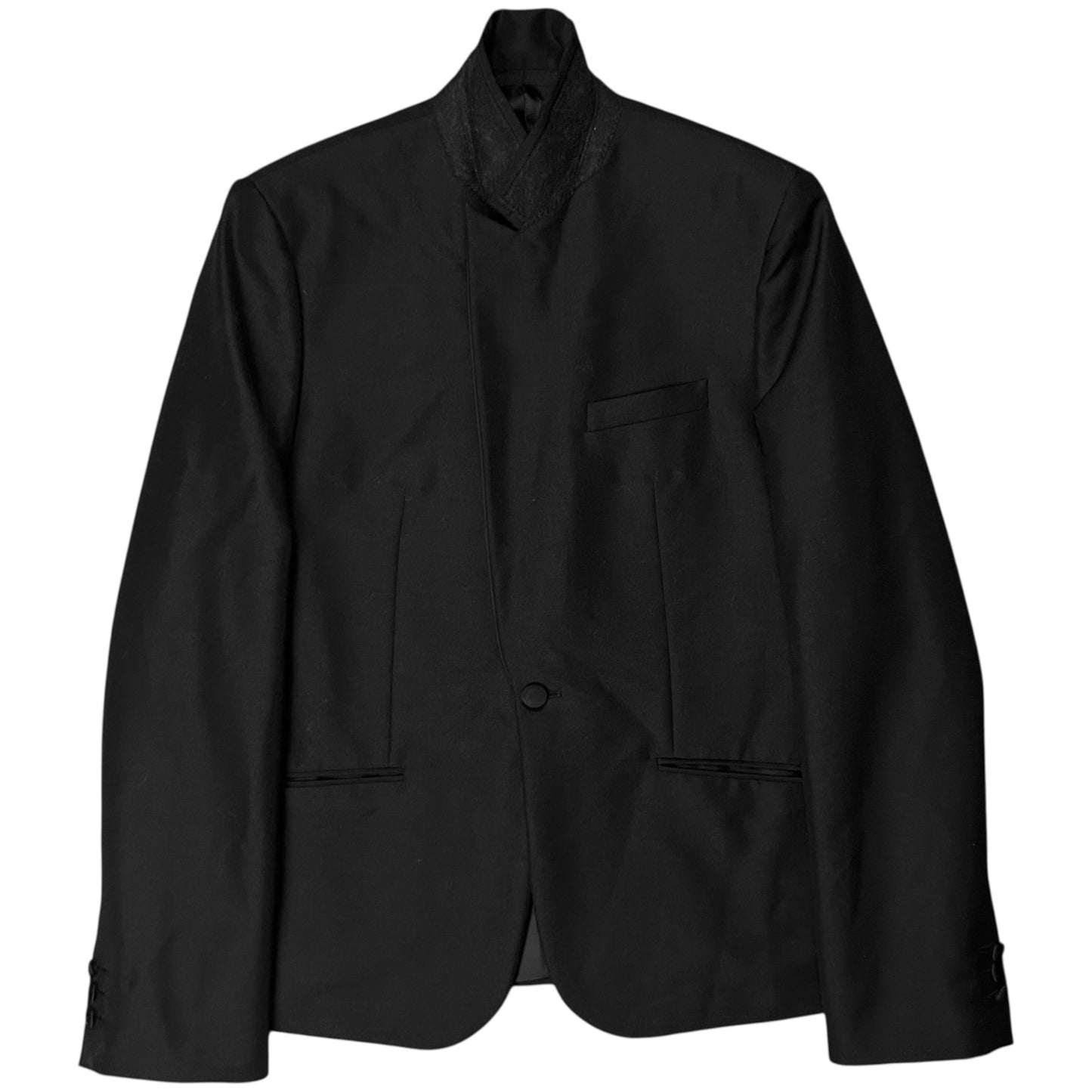 Balenciaga Peak Lapel Mohair Blazer - SS08