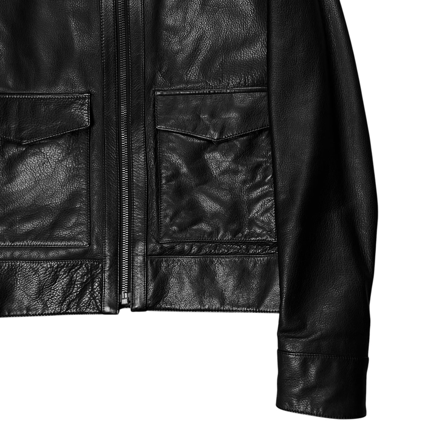 Givenchy Moto Cafe Leather Jacket - AW13