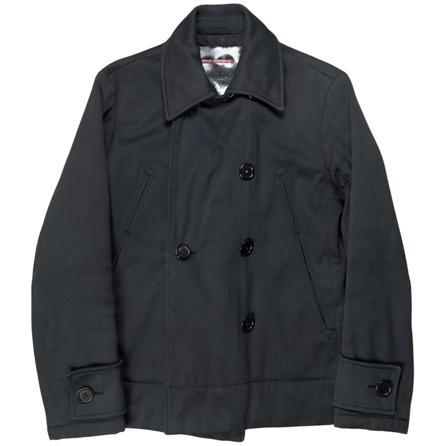 Prada Sleeve Strap Caban Jacket - 2000s