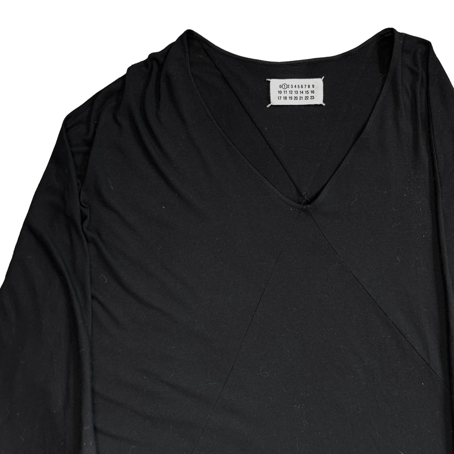 Maison Martin Margiela Distorted Silk Blend Top