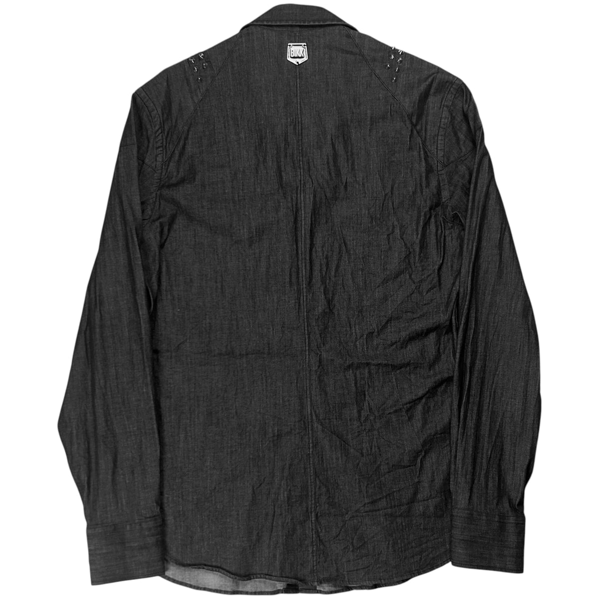 Dirk Bikkembergs Spike Stud Denim Shirt