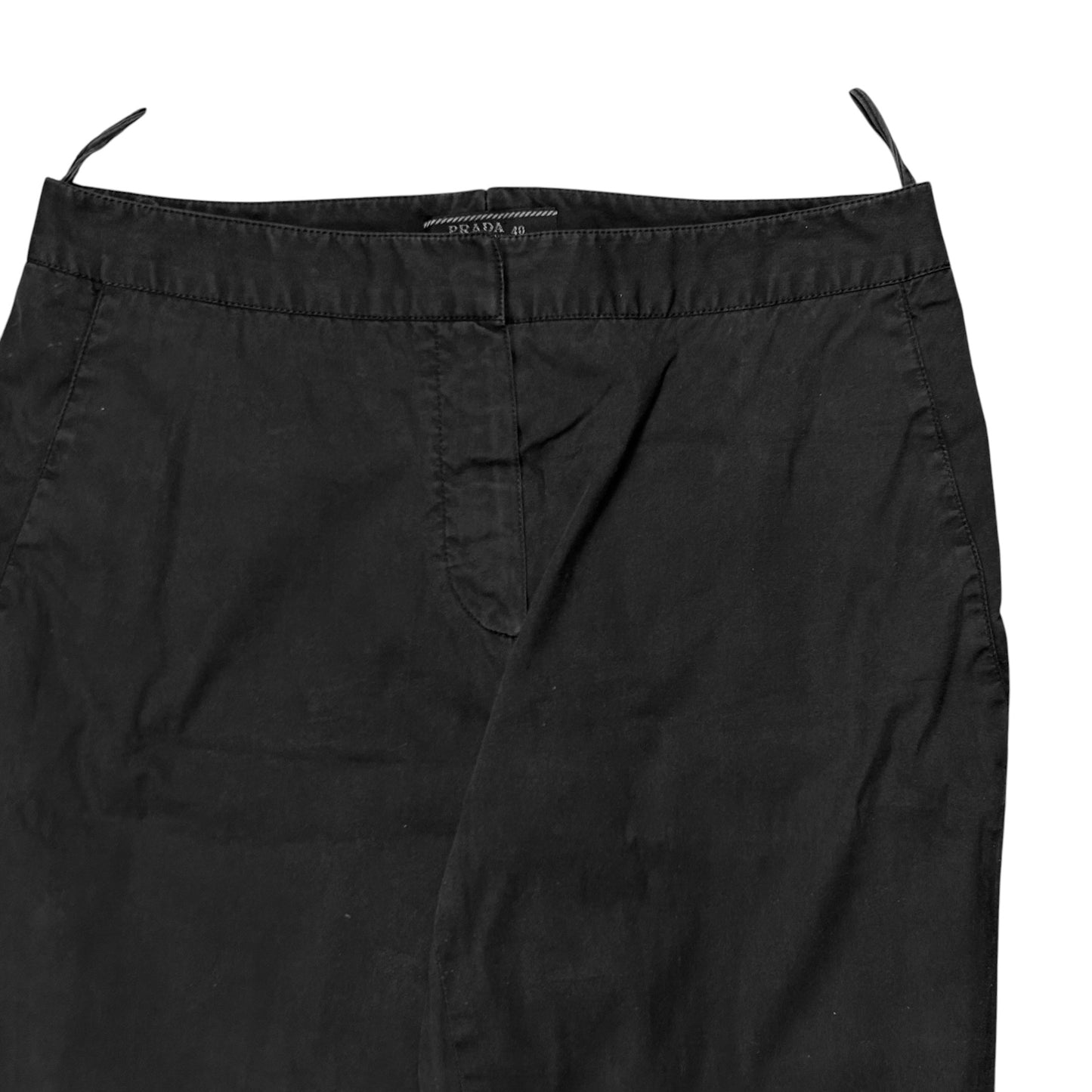 Prada Ankle Flared Pants - 2000s
