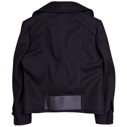 Gucci by Tom Ford Asymmetric Velcro Belted Cashmere Jacket - AW04