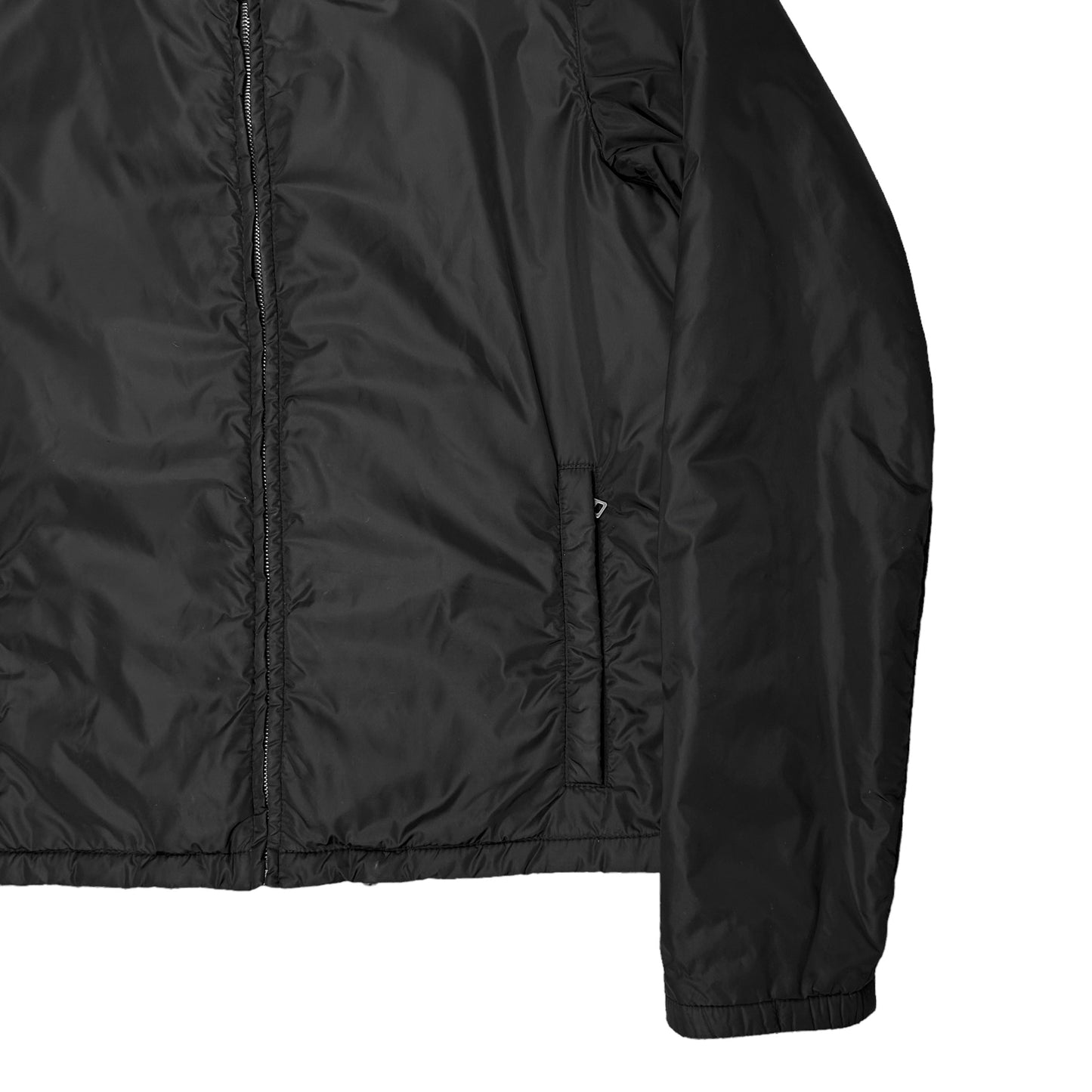 Prada Cropped Nylon Bomber Jacket - SS07