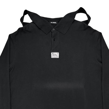 Raf Simons Deconstructed Polo Collar Sweater - AW19