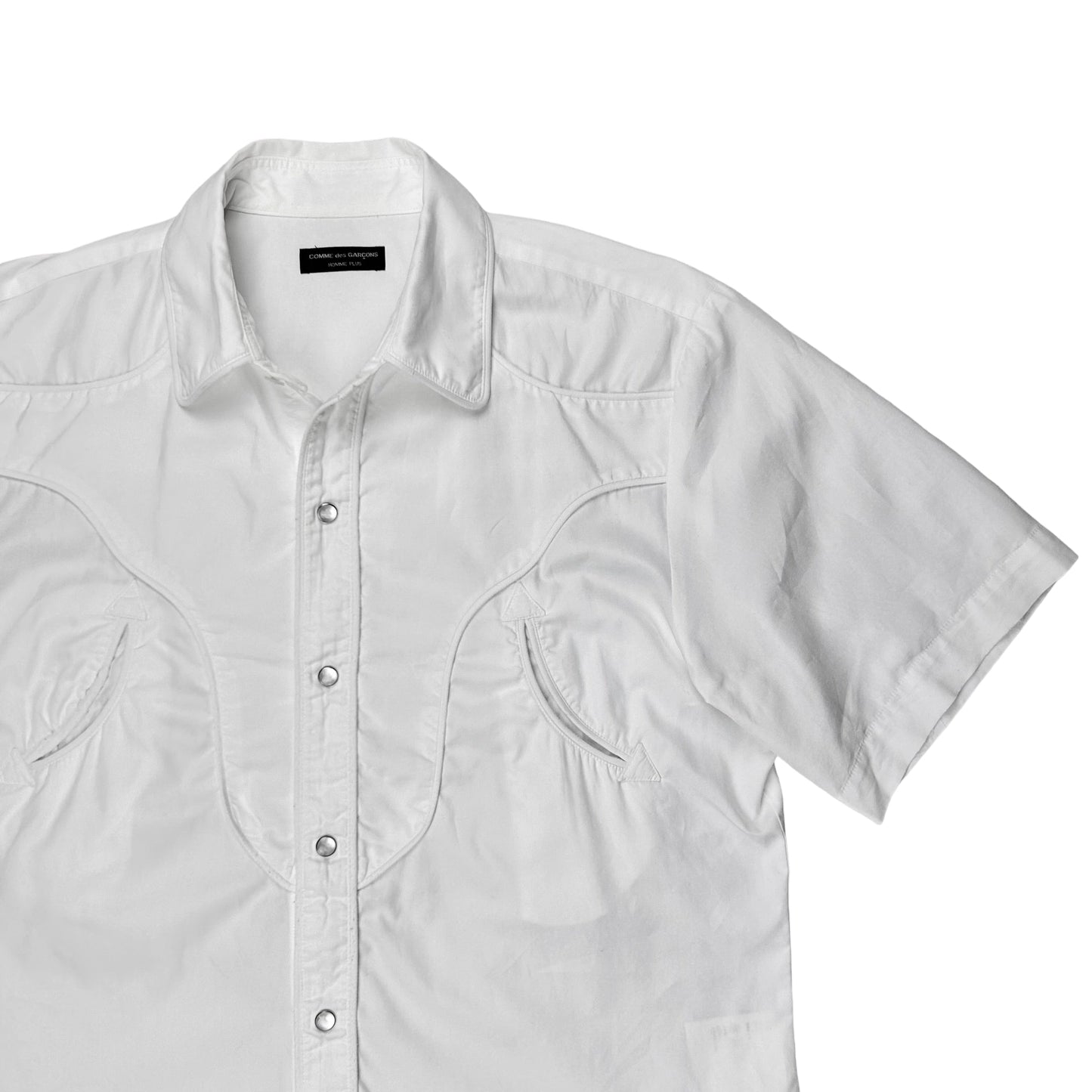 Comme des Garcons Homme Plus Piping Snap Button Shirt - SS04