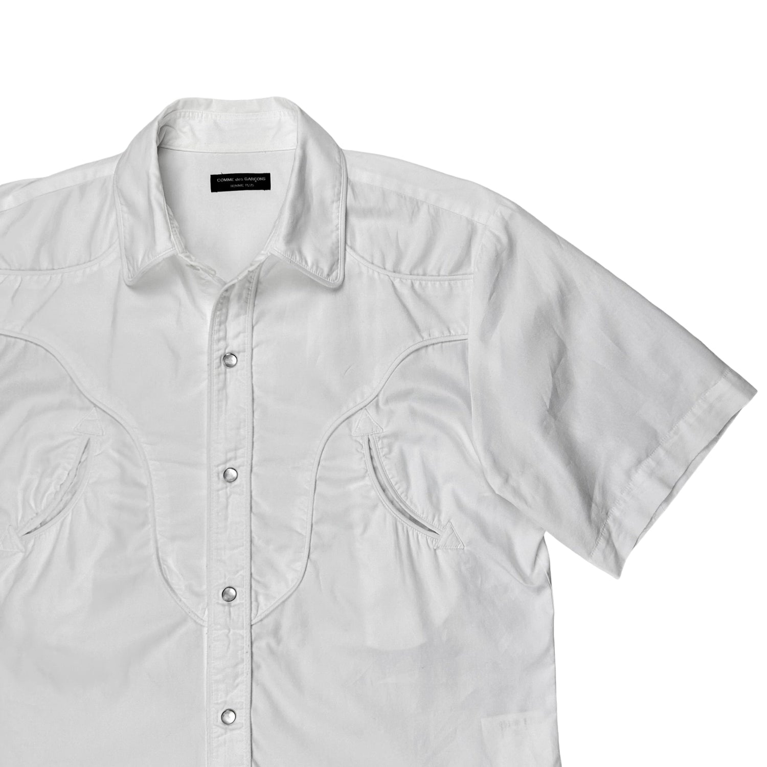 Comme des Garcons Homme Plus Piping Snap Button Shirt - SS04 