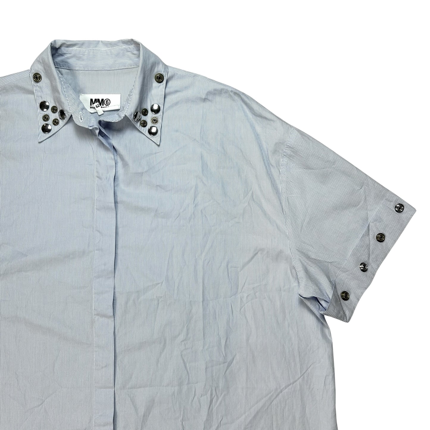 MM6 Maison Margiela Studded Short Sleeve Shirt - 2010s