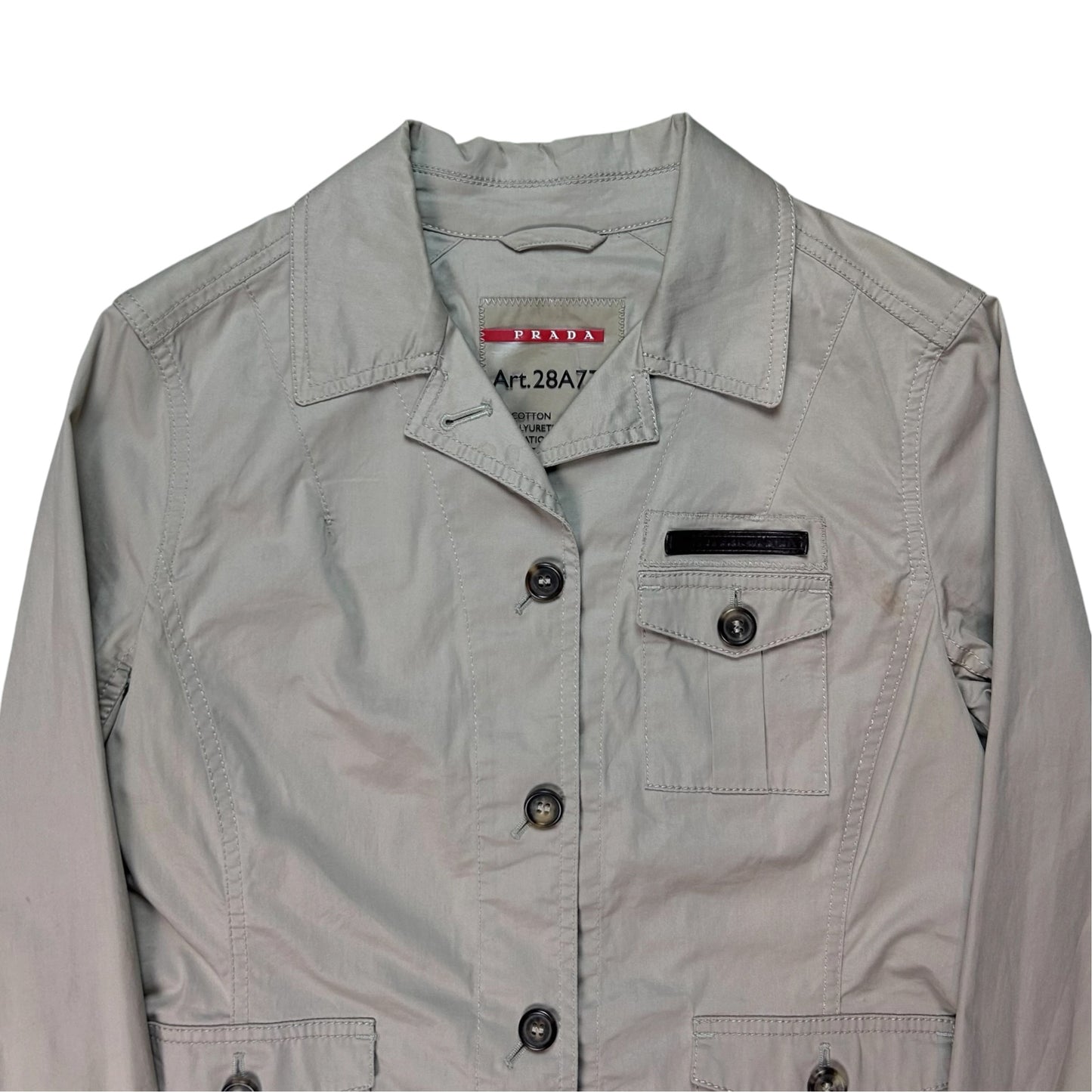Prada Cropped Safari Jacket - AW08
