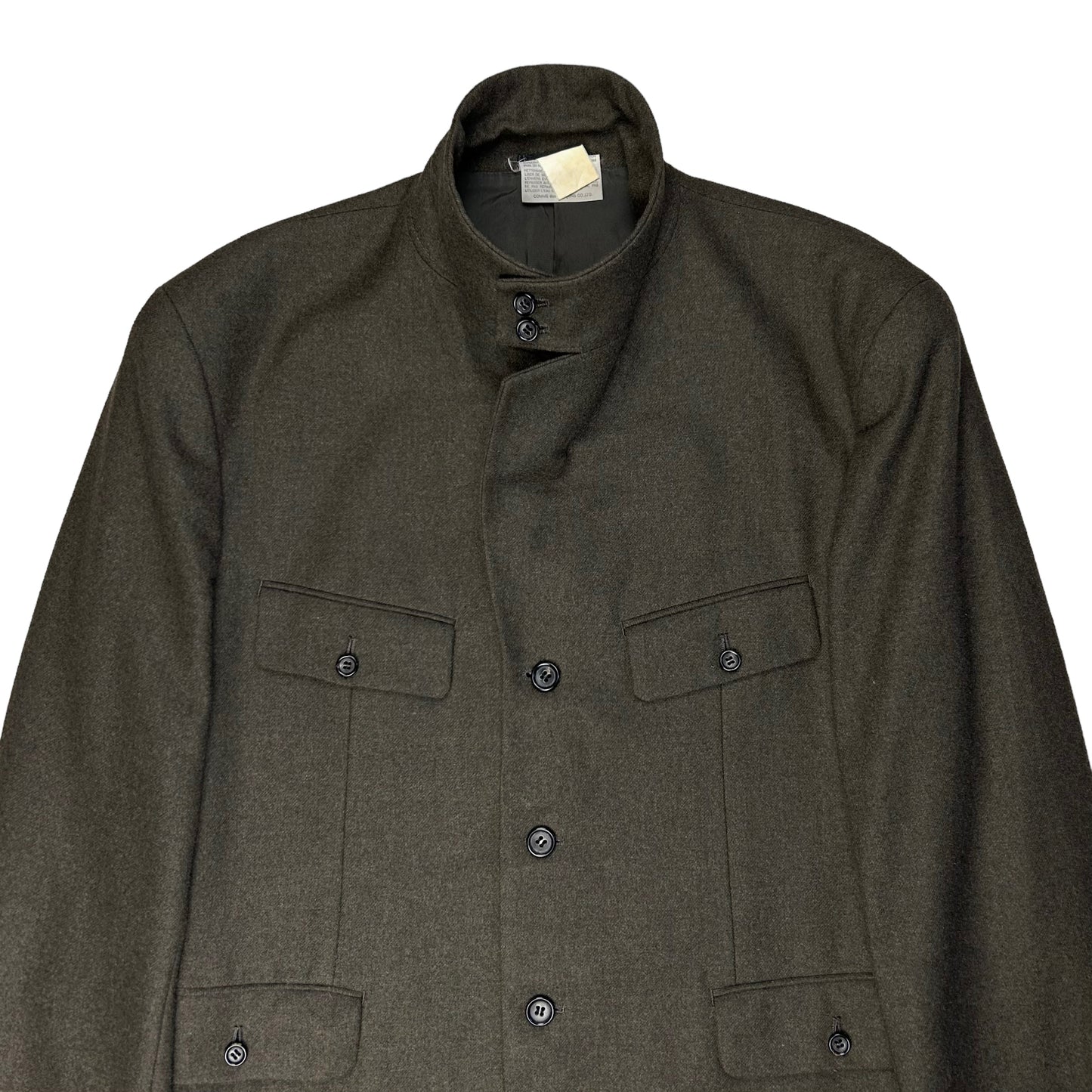 Comme des Garcons Homme Plus Short Officer Wool Blazer