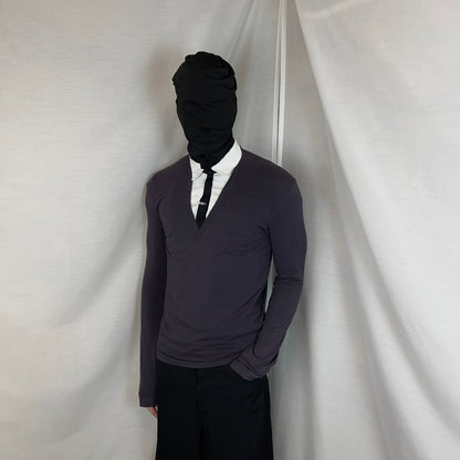 Dirk Bikkembergs Hybrid Button Up Tie Sweater