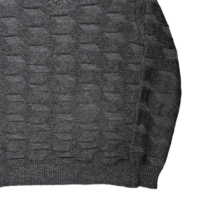 RAF by Raf Simons 3D Textured Knit Sweater