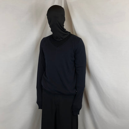 Dior Homme Broken Seam V-Neck Sweater - SS07