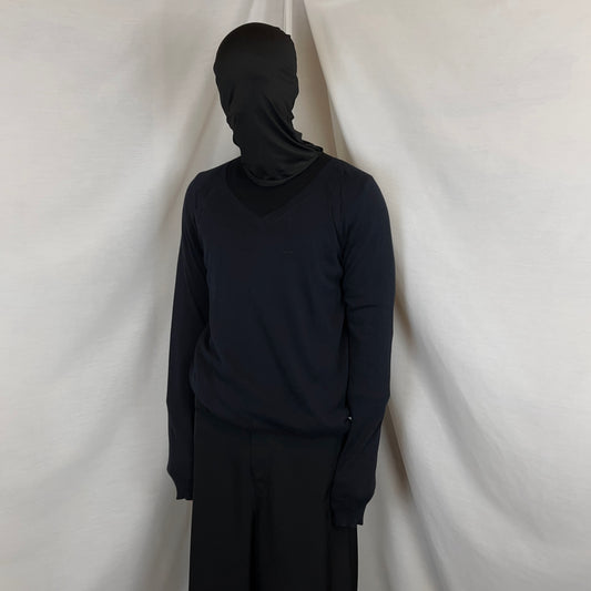 Dior Homme Broken Seam V-Neck Sweater - SS07