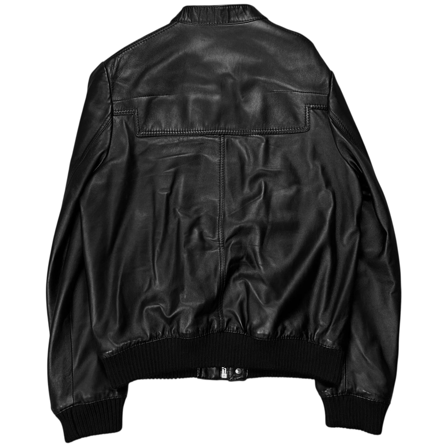 Dior Homme Navigate Leather Bomber Jacket - AW07