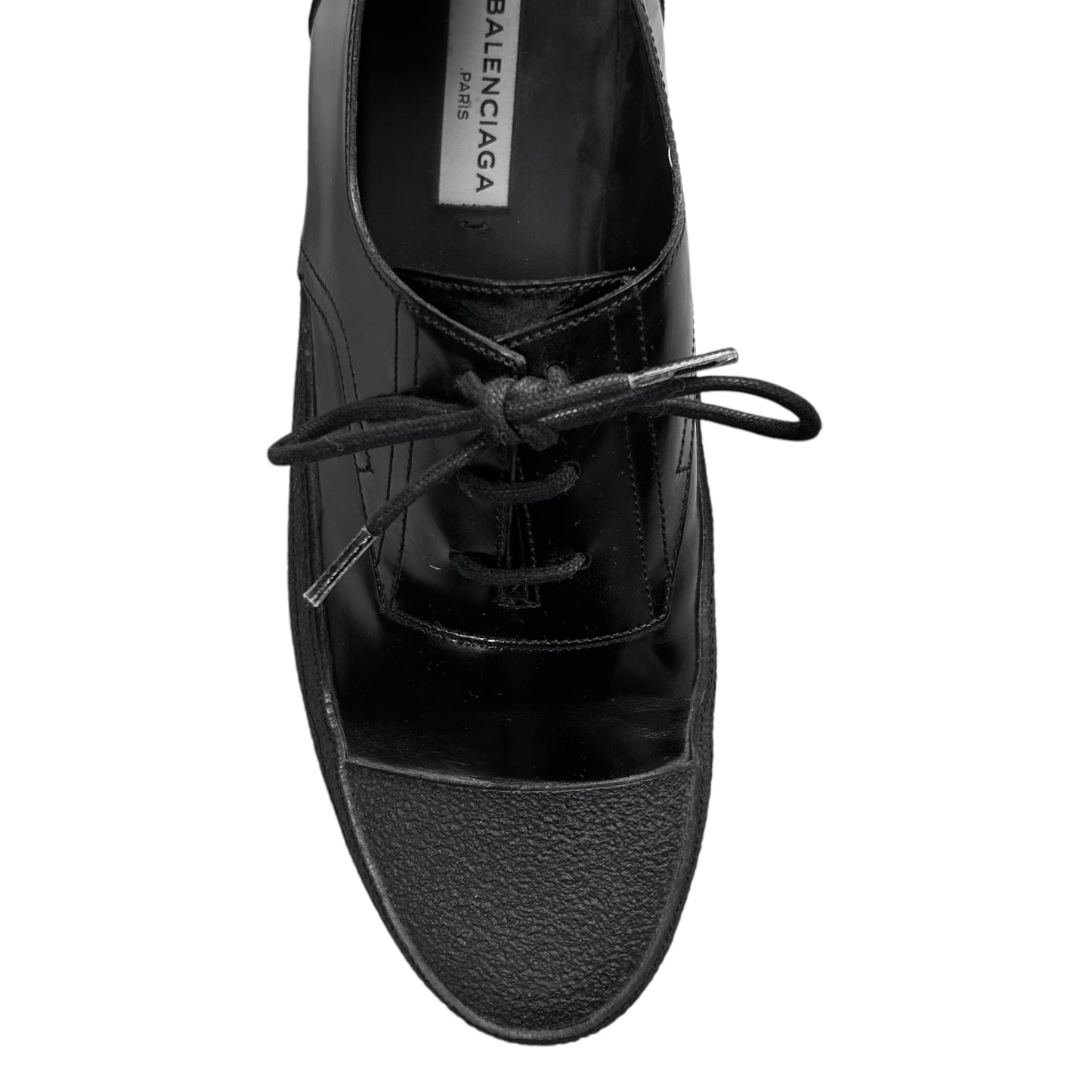 Balenciaga Grain Toe Derbies - SS15