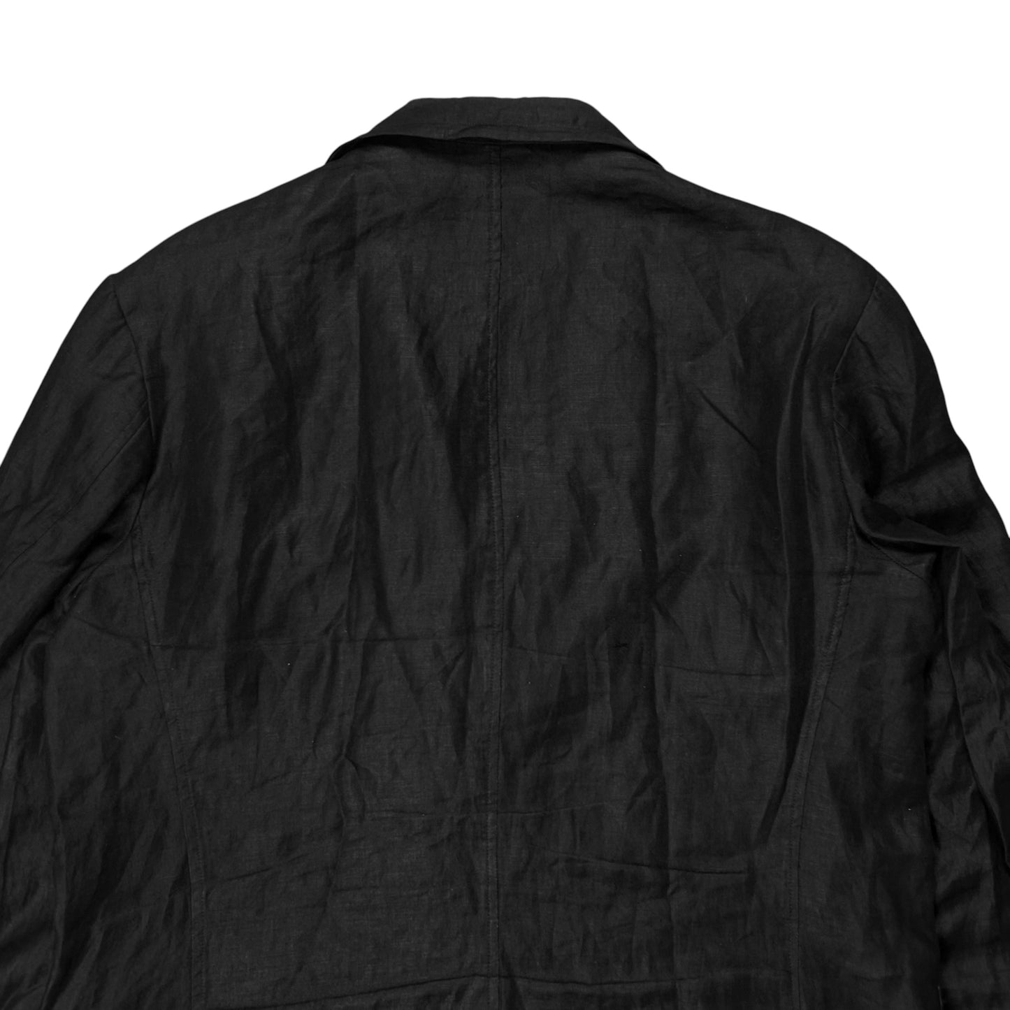 Dries Van Noten Overdyed Linen Blazer - 00s