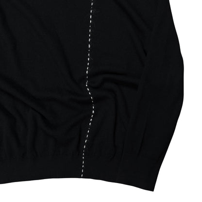 Ann Demeulemeester Visible Stitch Wool Sweater - AW21