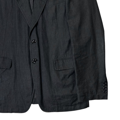 Dries Van Noten Slouchy Linen Blazer