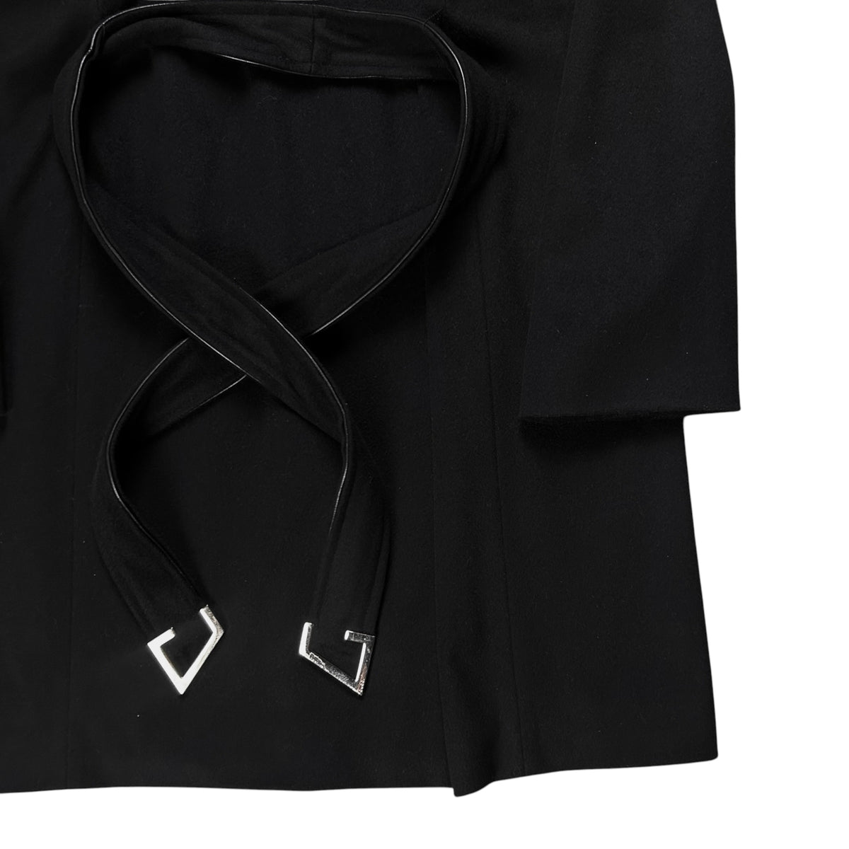 Gucci by Frida Giannini Leather Trimmed G-Belt Coat - AW10