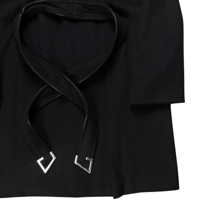 Gucci by Frida Giannini Leather Trimmed G-Belt Coat - AW10