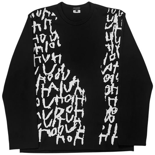 Comme des Garcons Homme Plus Graffiti Print Longsleeve - AW23