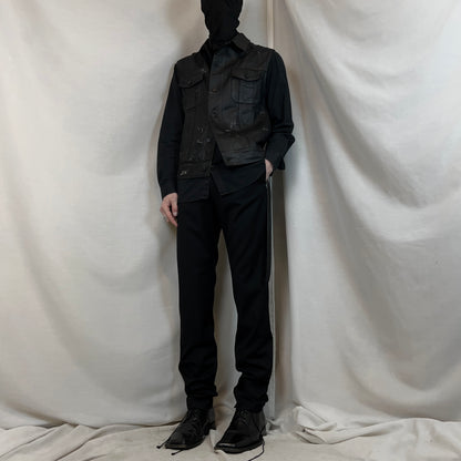 Gucci by Tom Ford Dual Waist Belt Pants - 90s
