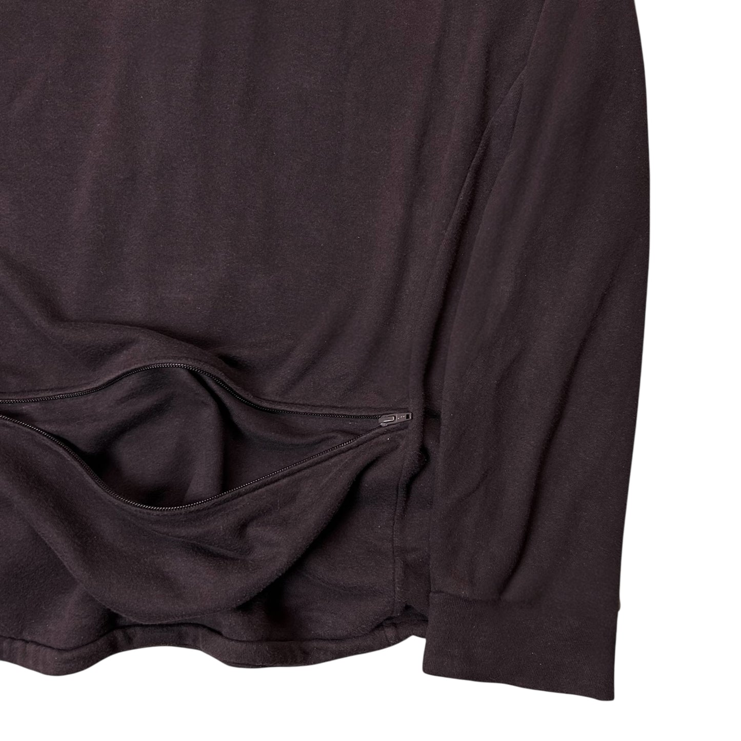 Yohji Yamamoto Pour Homme Back Pocket Zip Sweater