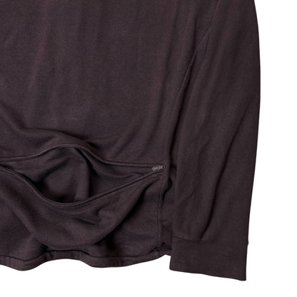 Yohji Yamamoto Pour Homme Back Pocket Zip Sweater