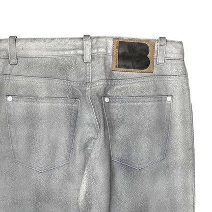 Balenciaga Waxed Paint Jeans - SS08