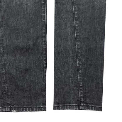 Maison Margiela Asymmetric Twisted Seam Sample Jeans - AW18