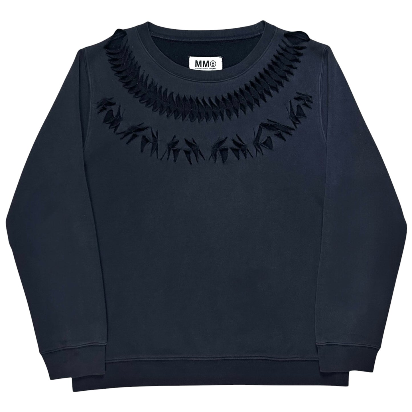 MM6 Maison Martin Margiela Cut Out Hook Sweater - AW12