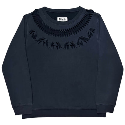 MM6 Maison Martin Margiela Cut Out Hook Sweater - AW12