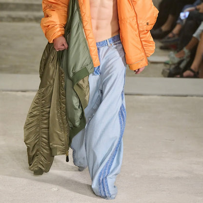 Vetements Wide Reversible Inside Out Jeans - SS23