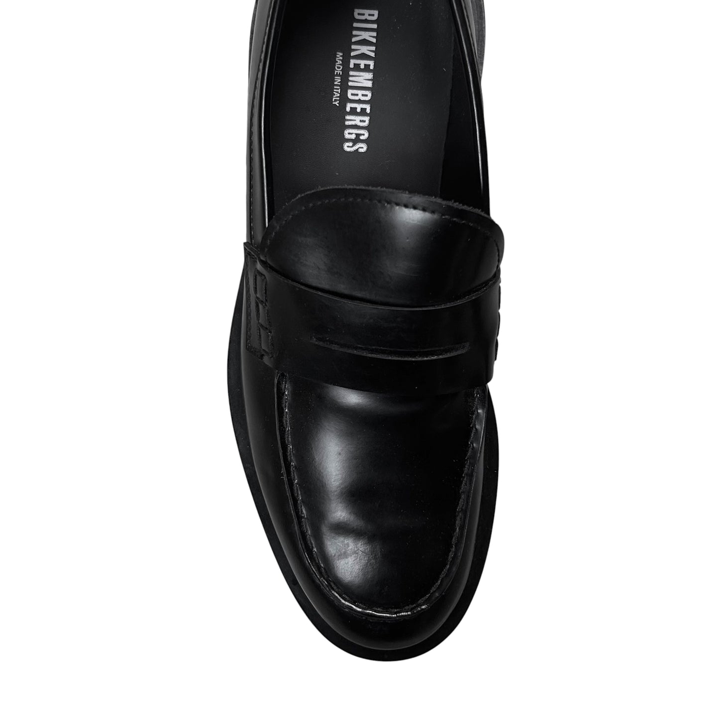 Dirk Bikkembergs Metal Heel Loafers - 2010s