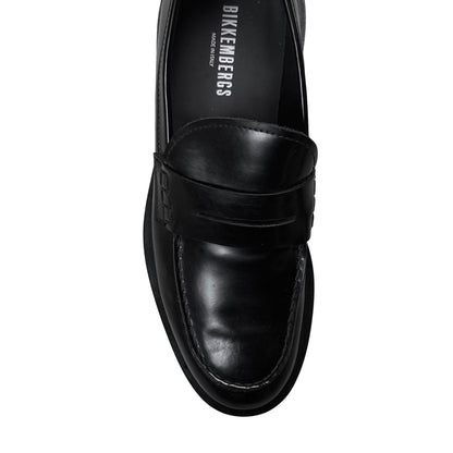 Dirk Bikkembergs Metal Heel Loafers - 2010s