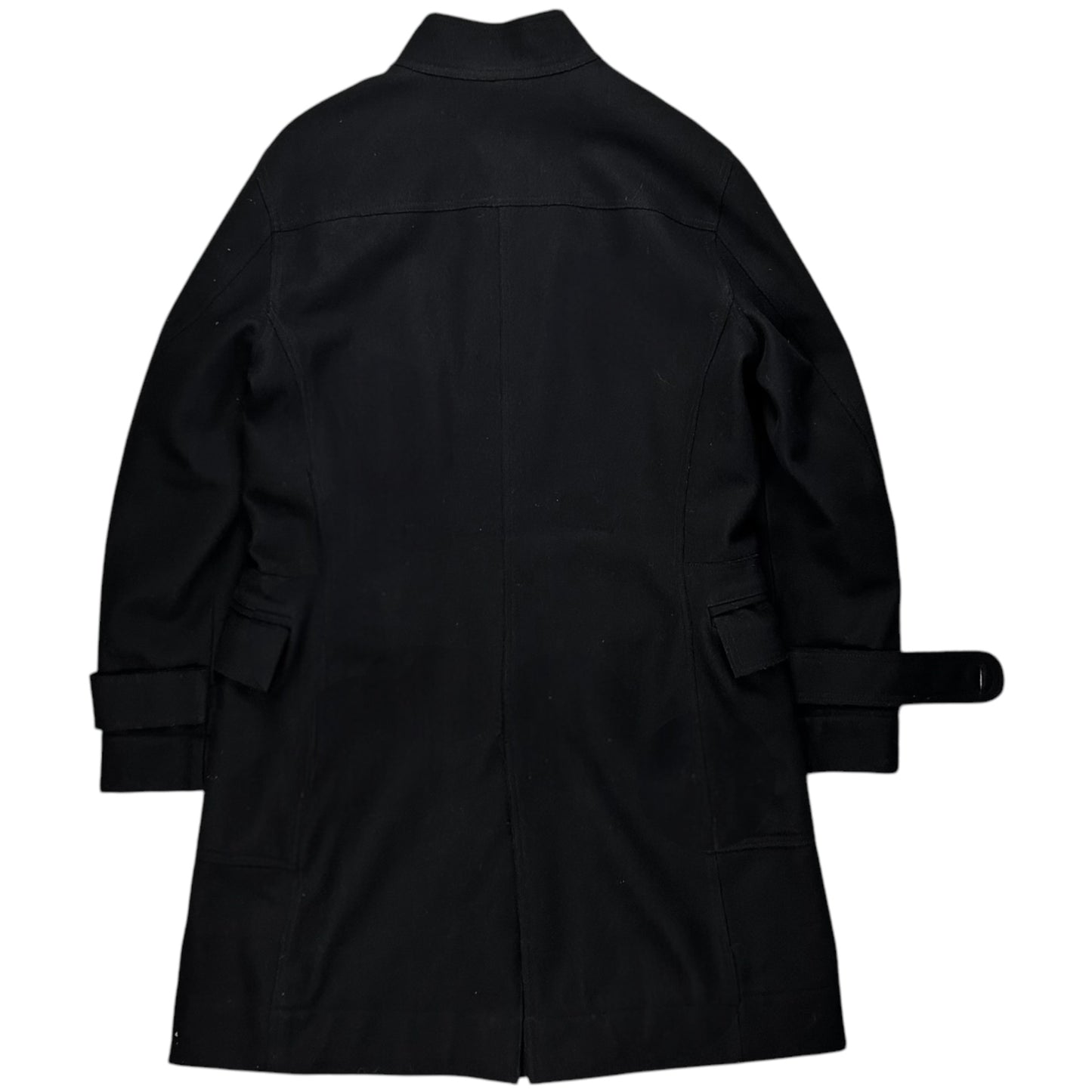 Dirk Bikkembergs Sleeve Belted Wool Coat